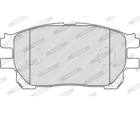Brake Pad Set, disc brake PREMIER ECO FRICTION FDB1868 Ferodo, Image 5