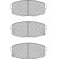 Brake Pad Set, disc brake PREMIER ECO FRICTION FDB1869 Ferodo, Thumbnail 2