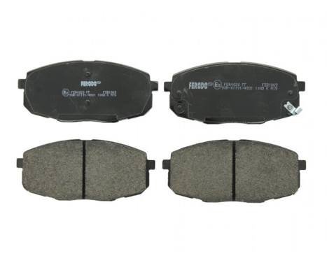 Brake Pad Set, disc brake PREMIER ECO FRICTION FDB1869 Ferodo