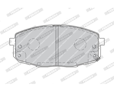 Brake Pad Set, disc brake PREMIER ECO FRICTION FDB1869 Ferodo, Image 4