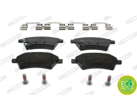 Brake Pad Set, disc brake PREMIER ECO FRICTION FDB1875 Ferodo, Image 4