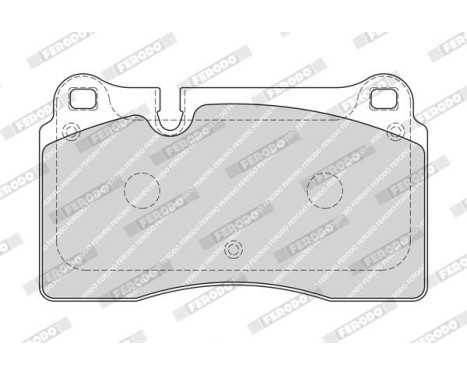 Brake Pad Set, disc brake PREMIER ECO FRICTION FDB1877 Ferodo, Image 6
