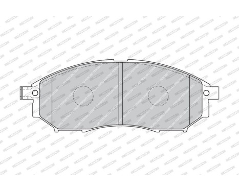 Brake Pad Set, disc brake PREMIER ECO FRICTION FDB1881 Ferodo, Image 4