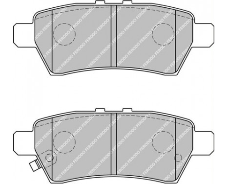 Brake Pad Set, disc brake PREMIER ECO FRICTION FDB1882 Ferodo, Image 2