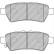 Brake Pad Set, disc brake PREMIER ECO FRICTION FDB1882 Ferodo, Thumbnail 2