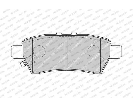 Brake Pad Set, disc brake PREMIER ECO FRICTION FDB1882 Ferodo, Image 4