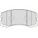 Brake Pad Set, disc brake PREMIER ECO FRICTION FDB1886 Ferodo, Thumbnail 2