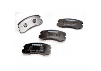 Brake Pad Set, disc brake PREMIER ECO FRICTION FDB1886 Ferodo