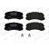 Brake Pad Set, disc brake PREMIER ECO FRICTION FDB1886 Ferodo, Thumbnail 4