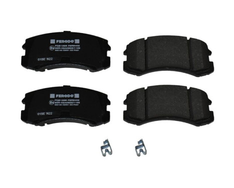 Brake Pad Set, disc brake PREMIER ECO FRICTION FDB1886 Ferodo, Image 3