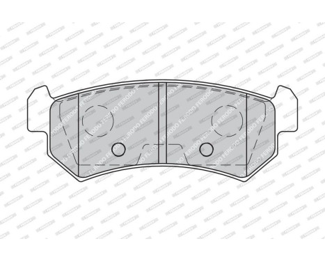 Brake Pad Set, disc brake PREMIER ECO FRICTION FDB1889 Ferodo, Image 4