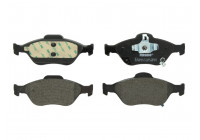 Brake Pad Set, disc brake PREMIER ECO FRICTION FDB1890 Ferodo