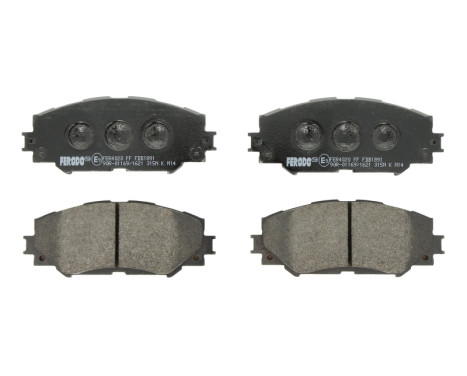 Brake Pad Set, disc brake PREMIER ECO FRICTION FDB1891 Ferodo