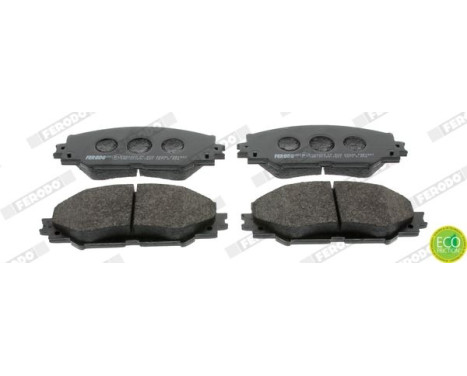 Brake Pad Set, disc brake PREMIER ECO FRICTION FDB1891 Ferodo, Image 3