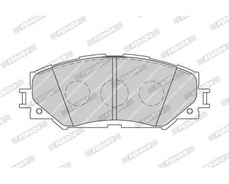 Brake Pad Set, disc brake PREMIER ECO FRICTION FDB1891 Ferodo, Image 4