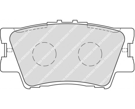 Brake Pad Set, disc brake PREMIER ECO FRICTION FDB1892 Ferodo, Image 2