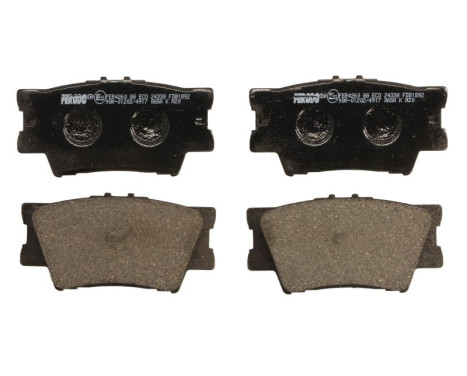 Brake Pad Set, disc brake PREMIER ECO FRICTION FDB1892 Ferodo