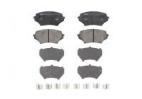Brake Pad Set, disc brake PREMIER ECO FRICTION FDB1893 Ferodo