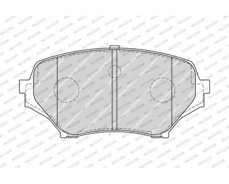 Brake Pad Set, disc brake PREMIER ECO FRICTION FDB1893 Ferodo, Image 3