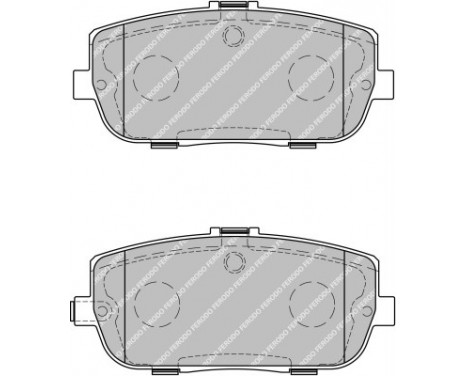 Brake Pad Set, disc brake PREMIER ECO FRICTION FDB1894 Ferodo, Image 2
