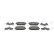 Brake Pad Set, disc brake PREMIER ECO FRICTION FDB1894 Ferodo, Thumbnail 4