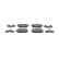 Brake Pad Set, disc brake PREMIER ECO FRICTION FDB1894 Ferodo, Thumbnail 3