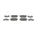 Brake Pad Set, disc brake PREMIER ECO FRICTION FDB1894 Ferodo, Thumbnail 3