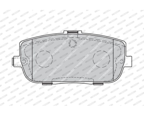 Brake Pad Set, disc brake PREMIER ECO FRICTION FDB1894 Ferodo, Image 4