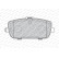 Brake Pad Set, disc brake PREMIER ECO FRICTION FDB1894 Ferodo, Thumbnail 4
