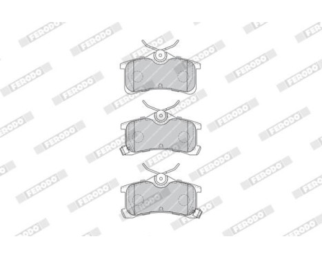 Brake Pad Set, disc brake PREMIER ECO FRICTION FDB1895 Ferodo, Image 3