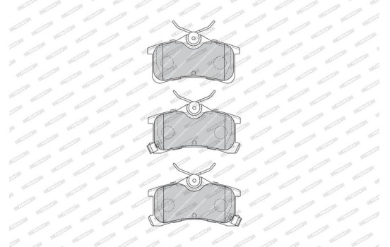 Brake Pad Set, disc brake PREMIER ECO FRICTION FDB1895 Ferodo, Image 3