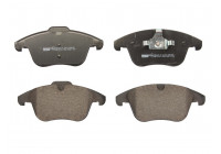 Brake Pad Set, disc brake PREMIER ECO FRICTION FDB1897 Ferodo