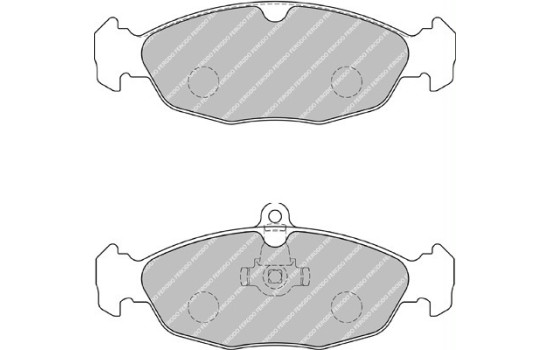Brake Pad Set, disc brake PREMIER ECO FRICTION FDB1903 Ferodo, Image 2