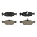 Brake Pad Set, disc brake PREMIER ECO FRICTION FDB1903 Ferodo