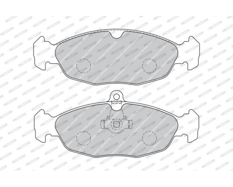 Brake Pad Set, disc brake PREMIER ECO FRICTION FDB1903 Ferodo, Image 4