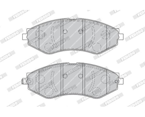 Brake Pad Set, disc brake PREMIER ECO FRICTION FDB1905 Ferodo, Image 4