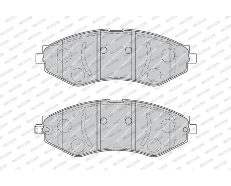 Brake Pad Set, disc brake PREMIER ECO FRICTION FDB1905 Ferodo, Image 4