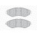 Brake Pad Set, disc brake PREMIER ECO FRICTION FDB1905 Ferodo, Thumbnail 4