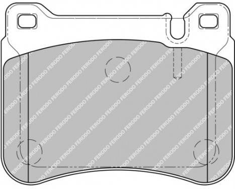 Brake Pad Set, disc brake PREMIER ECO FRICTION FDB1907 Ferodo, Image 2