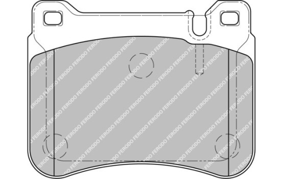 Brake Pad Set, disc brake PREMIER ECO FRICTION FDB1907 Ferodo, Image 2