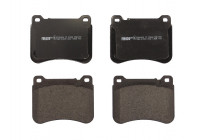Brake Pad Set, disc brake PREMIER ECO FRICTION FDB1907 Ferodo