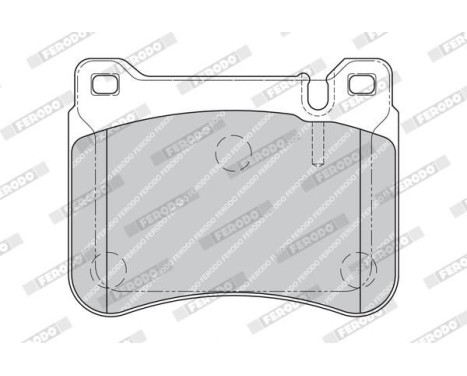 Brake Pad Set, disc brake PREMIER ECO FRICTION FDB1907 Ferodo, Image 4