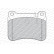 Brake Pad Set, disc brake PREMIER ECO FRICTION FDB1907 Ferodo, Thumbnail 4
