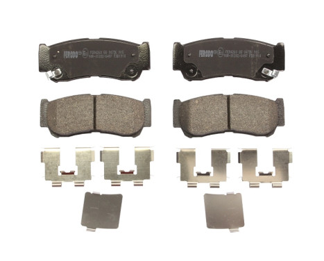 Brake Pad Set, disc brake PREMIER ECO FRICTION FDB1910 Ferodo