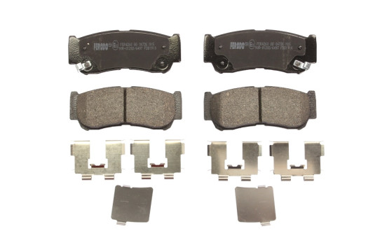 Brake Pad Set, disc brake PREMIER ECO FRICTION FDB1910 Ferodo