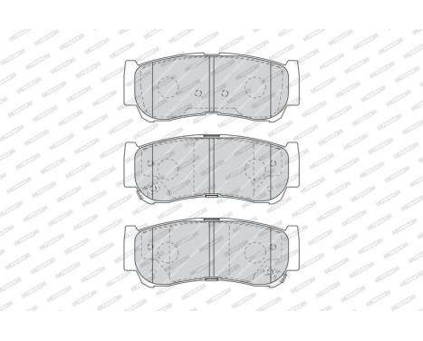 Brake Pad Set, disc brake PREMIER ECO FRICTION FDB1910 Ferodo, Image 4