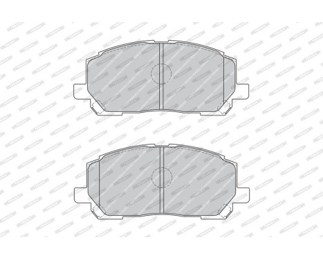 Brake Pad Set, disc brake PREMIER ECO FRICTION FDB1911 Ferodo, Image 4