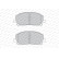 Brake Pad Set, disc brake PREMIER ECO FRICTION FDB1911 Ferodo, Thumbnail 4