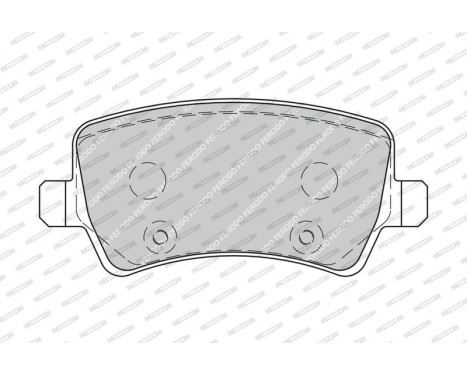 Brake Pad Set, disc brake PREMIER ECO FRICTION FDB1918 Ferodo, Image 4