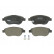 Brake Pad Set, disc brake PREMIER ECO FRICTION FDB1919 Ferodo